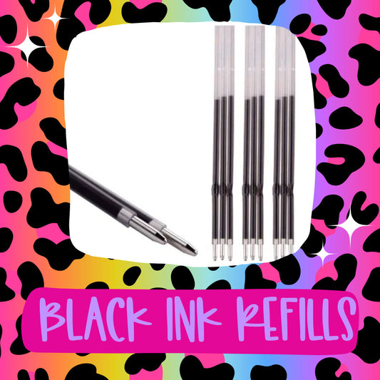 Pen Refill, Refill for Pens, Refills, Black Ink Refill, Beaded Pen Refills, Black Ink, Gifts, Black, Beaded Pen Ink, Beaded Pen Refills