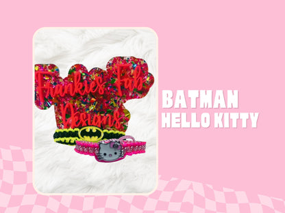 Batman Hello Kitty Matching Bracelets For Couples