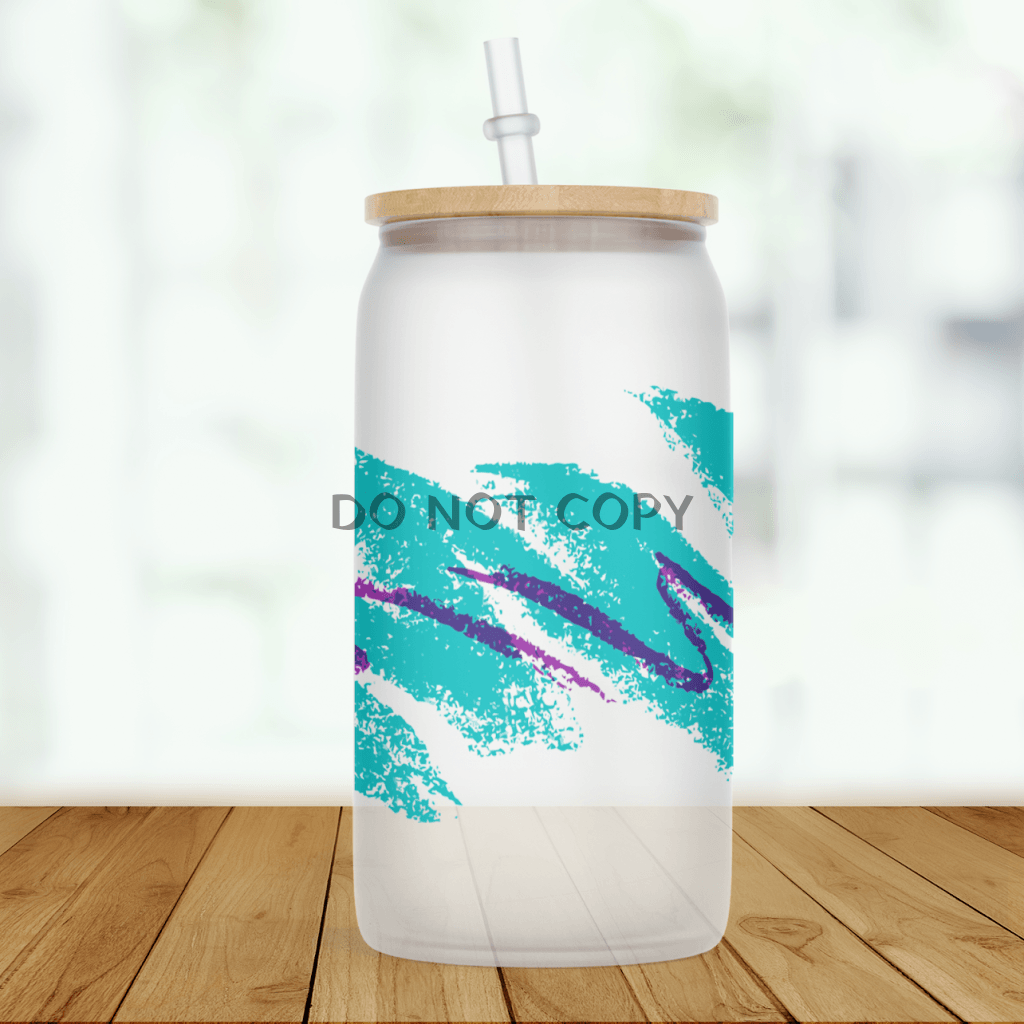 Jazz Vaporwave Glass Can