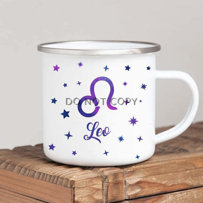 Leo Enamel Mug Mug