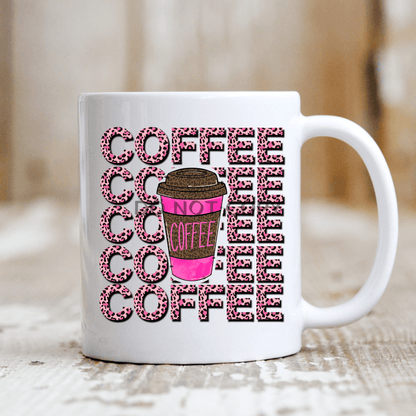 Leopard Coffee Stacked Mug