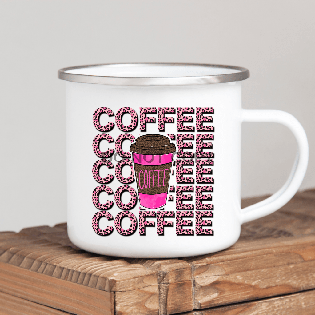 Leopard Coffee Stacked Mug