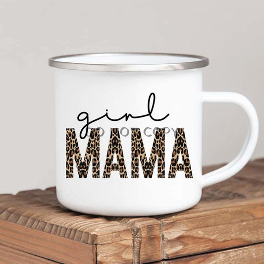 Leopard Girl Mama Mug