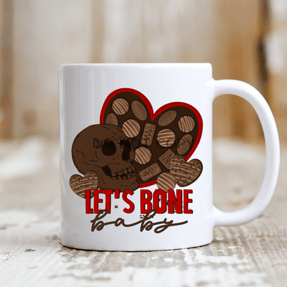 Lets Bone Ceramic Mug 11Oz Mug