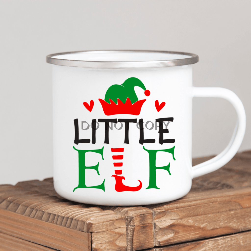 Little Elf Enamel Mug Mug