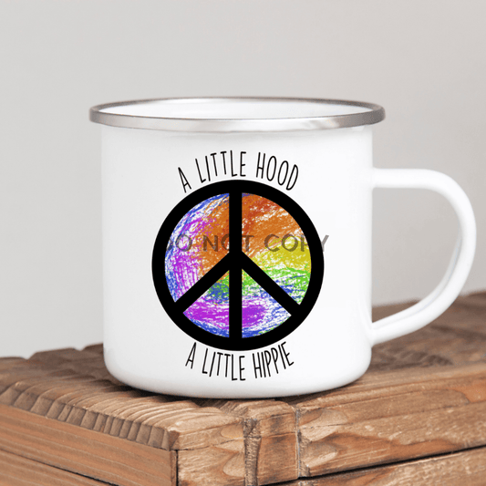 Little Hood Hippie Enamel Mug Mug