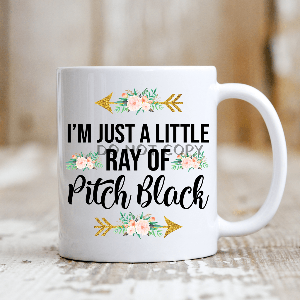 Little Ray Of Pitch Black Mug