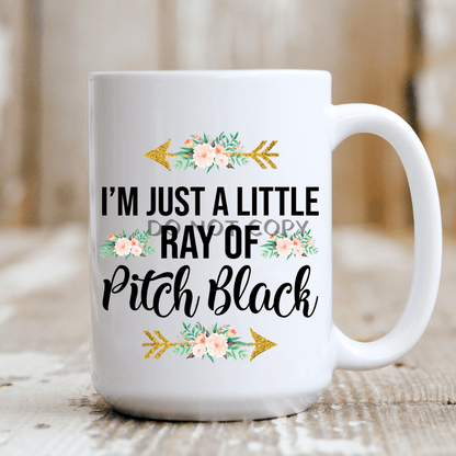 Little Ray Of Pitch Black Mug