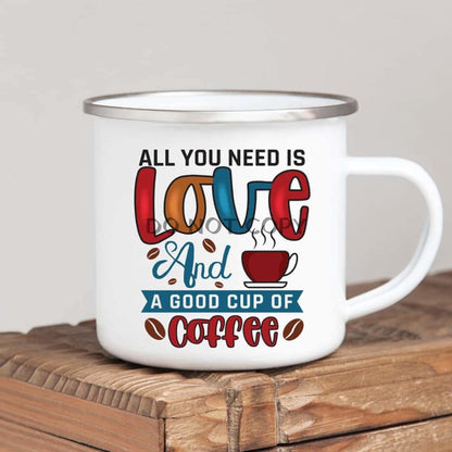 Love & Cup Of Coffee Mug