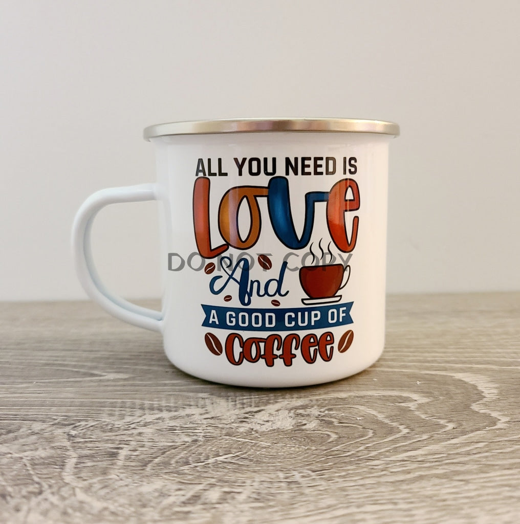 Love & Cup Of Coffee Mug