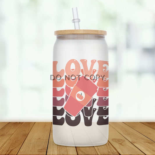 Love Psl Glass Can