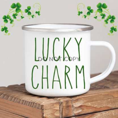 Lucky Charm Enamel Mug Mug