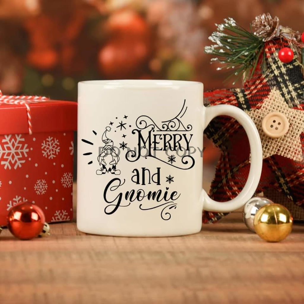 Merry & Gnomie Ceramic Mug 11Oz Mug
