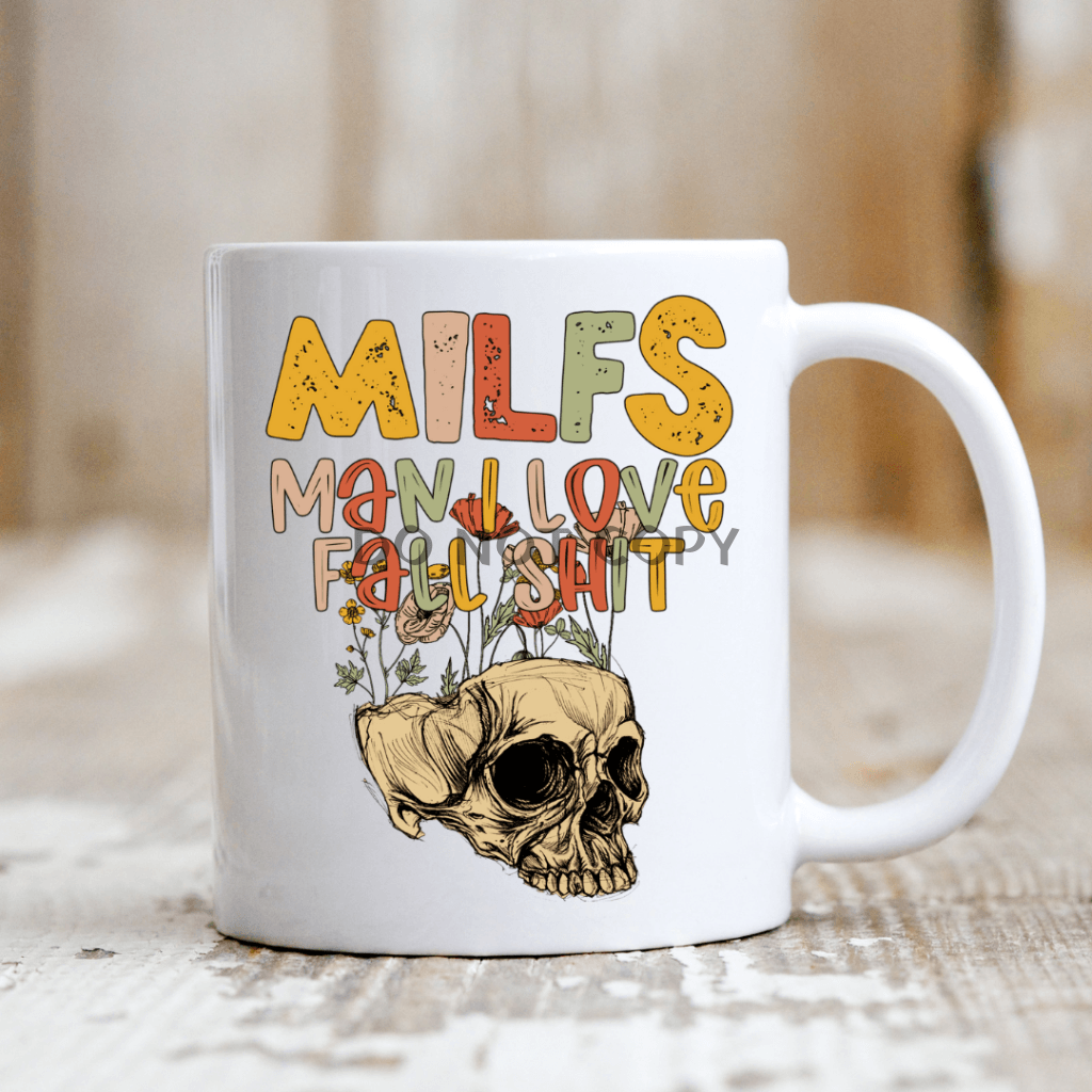 Milfs Love Fall Ceramic Mug 11Oz Mug