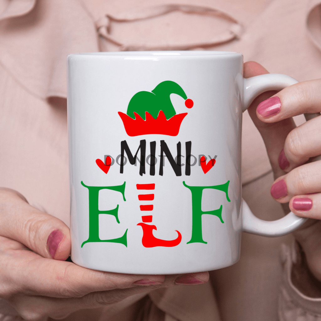 Mini Elf Ceramic Mug 11Oz Mug