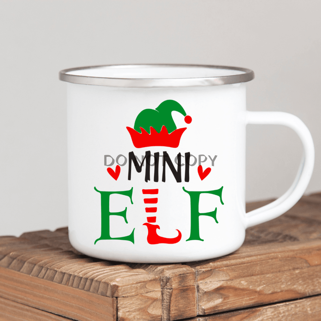 Mini Elf Enamel Mug Mug