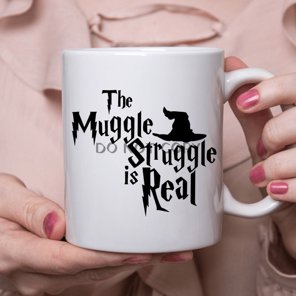 Muggle Struggle Ceramic Mug 11Oz Mug