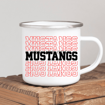 Mustang 1 Enamel Mug Mug